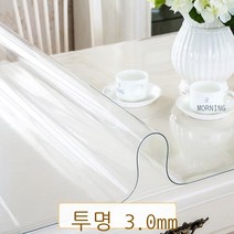 테이블매트 매트테이블 위 까는 고무매트 테이블다기 소프트가죽 화상방지 실리콘 열차단 바탕화면 투명 보호 ., T06-투명 2.0mm, C16-90*140cm
