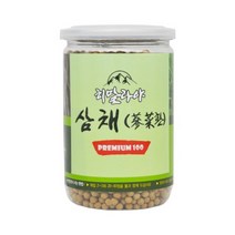 히말라야 삼채환100% 300gx3병 분말 부추 뿌리 가루 식이유황 사포닌 미얀마산 고랭지 삼미채 쓴맛 매운맛 단맛 건강식품 삼체 알약 파우더 독특한맛과향 비타민A 비타민C 칼슘 철분 삼채환의효능 혈관에좋은식품, 3병, 300g