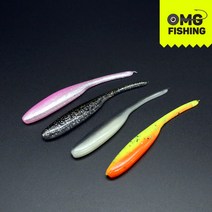 오마이갓피싱 칙칙폭폭 3인치 미드웜 미드스트롤링 배스 송어웜 미드미노우, CCPP-14