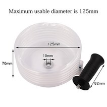 먼지 집진기 소형 필터 산업용 집진장치 목공용 미세 이동식 전기 해머 드릴 구멍 오프너 커버 방진 톱 비트 수공구 액세서리, 01 125mm