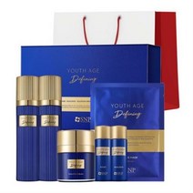 에스엔피 유스 에이지 디파이닝 세트 토너 120ml + 토너 30ml + 에멀젼 120ml + 에멀젼 30ml +크림 50ml + 마스크팩 25ml x 5p + 화장솜 60p, 3세트