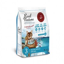 리얼네이처 캣 바다연어 500g 고양이사료