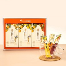 국내산 생강 모과 대추 배도라지 농축액 스틱형 3종선물세트 10g x 30봉