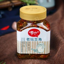 후난 특산품 요리 소스 辣椒酱 下饭菜, 라오탄 콩 280g (약간 매운)