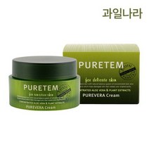 [키멘션] 과일나라 여자화장품 퓨어템 퓨어베라 크림 50ml, ONE_COLOR／FREE