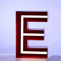 알파벳 아크릴 네온 문자 Led 사인 조명 집 방 장식 맞춤형 채널 편지, 01 10cm Alphabet A