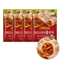 [롯데푸드] Chefood 매콤오징어롤만두 330gx4개, 1개, 330g