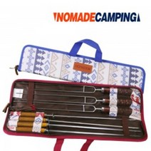 노마드- 인디오 꼬치세트 혼합 7P /바베큐그릴/BBQ그릴