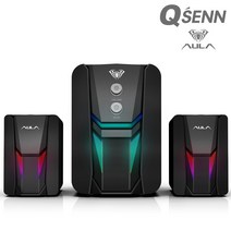 QSENN AULA N-189 LED 2.1채널 스피커