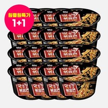 [1+1] 팔도 BHC 맛초킹볶음면 큰컵 총 16개입 편의점라면