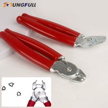 철망울타리 휀스 펜스 메쉬휀스 철조망수동 묶는 케이지 특수 설치 ToolsChicken 메쉬 와이어 펜싱 크림핑, 01 Bent Head