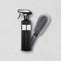 파이어볼 휠 앤 타이어 500ml 분진 제거 클리너 세정제 갈변 제거제 리무버 세척 청소 브러시, 옵션01 파이어볼 휠&타이어 500ml+브러시