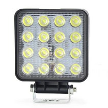 48와트 대형차 작업등 고휘도 16발 화물차 후진써치등 써치 대형차 라이트 후진등 등 중장비 서치 zzzzz78*10085896ku, 본상품선택, 본상품선택