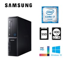 삼성 DB400S7B i7-6700 램16G SSD512G+HDD1TB Win10 슬림PC
