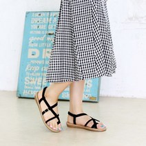 슈썸 보헤미안 버클 밴딩 스트랩 샌들 레이든 SJ-167