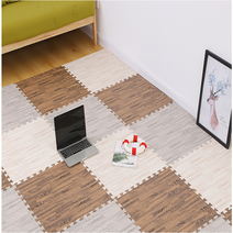 핫템 층간소음방지 EVA 퍼즐매트 16p, 1세트, 아이보리색