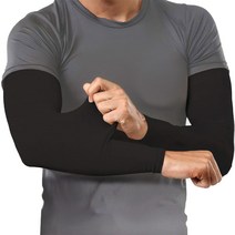 지이엘 굵은팔 팔토시 빅사이즈 토시 등산 낚시 작업 밭일, 블랙