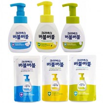 크리넥스 마이크로버블 버블버블 핸드워시 미세먼제까지 깨끗하게 손세정제 클린파우더 레몬허브 힐, 크리넥스 버블버블핸드워시 리필200ml 클린파우더