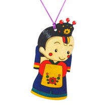 (OR) 신부 팬시우드목걸이