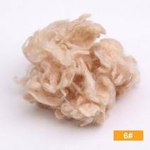 Fenrry알파카 곱슬 섬유 18 색 10g30g50g 양모 펠트 DIY 바늘 펠팅 로빙 특히 푸들비숑 및 양용, 10g, 11, 11+10g