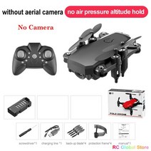 RC 드론 UAV 4K HD 카메라 Quadrocopter 미니 LF606 원격 제어 헬리콥터 원 키 반환 WIFI Foldable 장난감, 02 Black No camera 1B
