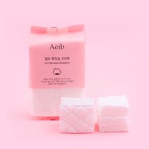 엠보 화장솜 100매 클렌징 티슈 미용솜 코튼 화장솜, 100개입, 2개