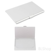 슬림 메탈 휴대용 명함 카드 포켓 케이스 보관집 지갑