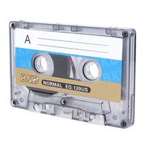 공테이프 고품질 오디오 카세트 60분 편리한 녹음 빈 카세트 녹음 보이스 레코더