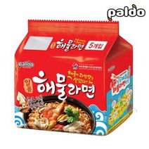 팔도 일품 해물라면 120g 5개입, 5개