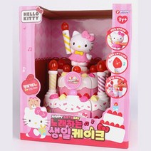 헬로키티 멜로디 케이크 생일축하 키친놀이 역할놀이 소꿉 요리 주방세트 엄마 키친 가사놀이 혼자놀기