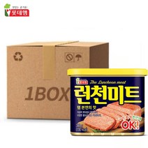 롯데햄 런천미트 340g x 1박스, 24개