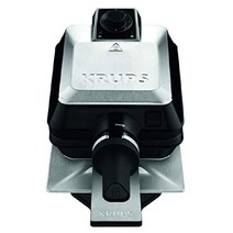 독일 수입 Krups FDD95D 전문 와플 메이커 더블 와플 메이커 동시에 2개의 벨기에 와플 완벽한 와플을 위한 회전 기능 7 브라우닝 레벨, 하나의