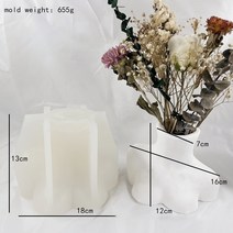 북유럽 꽃병 실리콘 몰드 여성 바디 하프 페이스 꽃 냄비 콘크리트 몰드 아트 초상화 펜 홀더 수지 석고 몰드 도구, 여성 꽃병