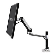 Ergotron LX 싱글 모니터 암 거치대 VESA 34인치, Polished Aluminum