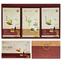 효도선물 홍삼인삼 건강차세트 사포닌 기념 구정 친척 시골 설