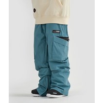 엔쓰리 NNN - NT22 Cago Style - PANTS - 블루 ( 루즈핏) 남여공용 스노우보드복 팬츠