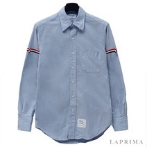 톰브라운 [명품]THOM BROWNE 스트라이프 밴드 옥스포드 셔츠 MWL150E00..