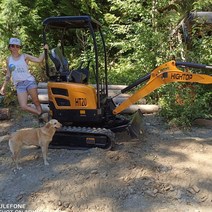 미니굴삭기 소형 포크레인 굴착기 HT10 1ton 2000kg 유압 미니 굴삭기 디거 로더 배거 1t 정원 가정용 2, 01 excavator