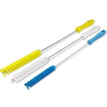 HACCP 해썹 위생적 청소용품 식품 공장 단체 급식실 조리실 식당 주방 수영장 바이칸 관 청소솔 50 5379, 노랑