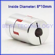 모터커플링 1pcs 8mm 10mm CNC 스타터 샤프트 커플러 커넥터 유연한 턱 거미 매화 커플 링 직경 30mm 길이 25mm, 1개