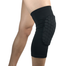 스포츠 축구 골키퍼 배구 충격흡수 벌집 쿠션 무릎 무릅 패드 스트랩 가드 보호대 아대, 블루