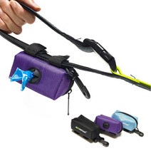 강아지 배변봉투+파우치 똥가방 캐리어 애견 똥츄 풉백 산책용품, 01_A형 배변파우치-스카이블루