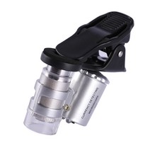 옛날전화기 빈티지 엔틱 인테리어 소품 레트로 유선 범용 클립 현미경 60 배 9882w1 전화 돋보기 보석 골동, 01 9882W1