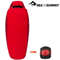 [씨투써밋] 베이스 캠프 BC2 LN 레드 침낭 (지퍼링크RL), RG, 1개