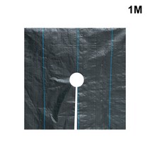 제초매트 나무 잡초 매트 5 개 팩 제초 장벽 식물 커버 잔디 심기 꽃 야채 수분 보호대, 01 1x1m