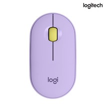 로지텍정품 M350 라벤더 레모네이드 페블 블루투스 무소음 마우스 PEBBLE 병행, 단품, 단품