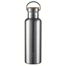 트랙소스 [트랙소스]아시아한정판 treksos 스테인레스 보온보냉 브러쉬 뱀부캡 750 ml 물병