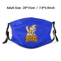 캐나다에서 온 오리 팀 마스크 DIY 세척 가능 필터 Pm2.5 입 유행 팀 캐나다 물갈퀴 발 수생 조류 백조 거위, 01 Adult Mask, Unisex