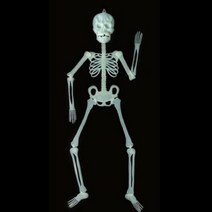 [파티스토리] 할로윈 야광전신해골모형(대)_(1339917), 단품
