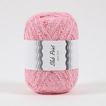 [앵콜스] 슬라브포인트 코튼실 슬라브사 의류 가방실 모자뜨기, (4볼묶음) 823 핑크핑크